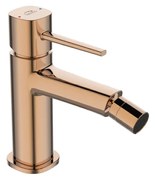 Baterie bideu monocomanda Laveo POLLA, auriu rose