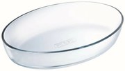 Pyrex Vas de sticlă pentru cuptor oval 2,2 l, 30 x21 x 6 cm