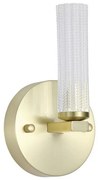 Searchlight 10371SB - Aplica LED dimabilă pentru baie ABERDEEN LED/7W/230V IP44 alamă