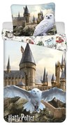 Lenjerie de pat pentru copii din bumbac pentru pat de o persoană 140x200 cm Harry Potter "Hedwig" – Jerry Fabrics