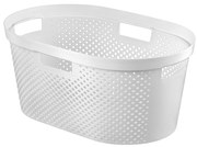 Coș de rufe Curver Infinity, 40 l, alb