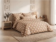 Lenjerie de pat din microfibra CARAMHEART maro Dimensiune lenjerie de pat: 2 buc 70 x 90 cm | 200 x 220 cm