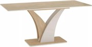 Masa extensibila VENTO, stejar/casmir, PAL laminat, 120/160x68x76 cm