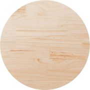 vidaXL Blat de masă rotund, Ø80x3 cm, lemn masiv de pin