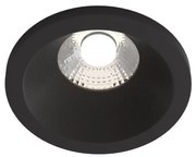 Spot LED incastrabil dimabil design tehnic IP65 Zoom negru 8,5cm