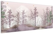 Tablou cu pădure (120x50 cm)
