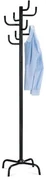 Cuier metalic, negru mat, 182 cm