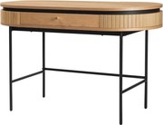 Birou cu furnir de stejar ATELIER 120cm