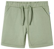 Pantaloni scurți pentru copii cu șnur, kaki deschis, 140