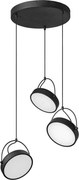 Osram - Lampă suspendată pe cablu LED DECOR PUCK 3xLED/12W/230V CRI 90 negru