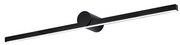 Aplica LED de perete pentru baie, IP54 design modern SHINE negru