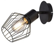 Aplica de perete metal stil industrial Belano