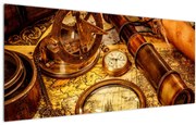 Tablou - uneltele itorice ale marinarior (120x50 cm)
