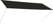 vidaXL Copertină retractabilă, antracit, 300 x 150 cm