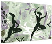 Tablou - Ilustrație de dansatori (90x60 cm)