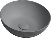 Sapho - Lavoar FORMIGO pentru blat Ø 39 cm, beton/gri mat
