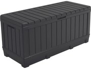 Keter Cutie de depozitare pentru grădină Kentwoodgri, 350 l , 128 x 59 x 54 cm