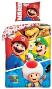 Super Mario Bros Husă de pat 140×200cm, 70×90 cm