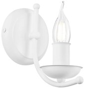 Lampă de perete LUCY 1xE14/60W/230V albă