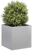 vidaXL Jardinieră 40x40x40 cm oțel galvanizat