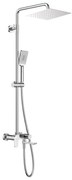 Deante ALPINIA NAC_01AM - Set de duș cu baterie, crom lucios