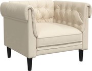 vidaXL Fotoliu canapea Chesterfield, in