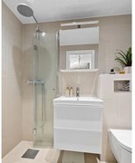 Aplică LED pentru oglindă de baie LED/8W/230V 4000K 50 cm IP44 crom