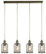 Lustra rustica design traditional Pipes 4L 1164-4AB SRT