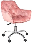 Scaun de birou Q-190 Roz