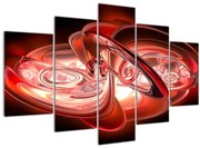 Tabloul - forme roșii (150x105 cm)