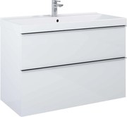 Elita Look dulap 100x44.9x63.5 cm sub chiuveta pe perete alb RE011000028060