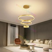 Lustra LED Cu Telecomanda, Elit's Esn1719-600-GD, 154W