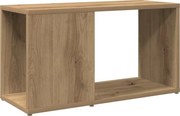 vidaXL Comodă TV, Stejar artizanal, 60x24x32 cm, lemn compozit