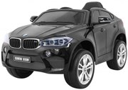 Masinuta Electrica cu acumulator pentru copii NOVOKIDS™ BMW X6 M, Roti din Cauciuc EVA, Max 30 kg , Usi cu deschidere , Baterie12V, 2 Viteze, Lungime