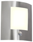 Lampa de perete exterioara moderna din otel cu senzor de miscare IP44 - Emmerald 1