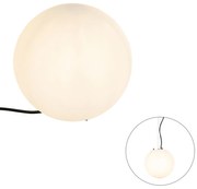 Lampa moderna de exterior alb 25 cm IP65 - Nura