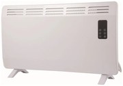 Convector electric Oliver Voltz OV51974D, 2400W, Telecomanda, Wi-Fi, Alb