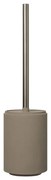 Perie de WC bej din beton Creto – Blomus