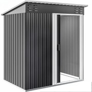 Căsuță pentru unelte de grădină M, 162x86x181cm, antracit Jurhan