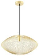Lustra suspendata metalica design decorativ ORION auriu 50cm