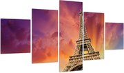 Tablou cu turnul Eiffel (125x70 cm), în 40 de alte dimensiuni noi