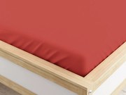 Cearsaf elastic din microfibra coral 90 x 200 cm