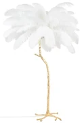 Lampa de podea design spectaculos cu pene de strut Palmier