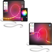 Philips - Bandă LED RGBW dimabilă Hue FLUX 4+2m LED/35,5W/230V 2200-6500K
