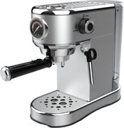 Resigilat: Espressor manual Oliver Voltz OV51171G, 1450W, 15 bar, 1 L, Standby, Oprire automata, Argintiu