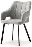 Scaun Carl (gri + negru). 1111024