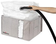 Cutie de depozitare cu vacuum Compactor Oxford, 210 l, gri