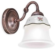 Aplica design clasic cu decor ceramic realizat manual FERRARA