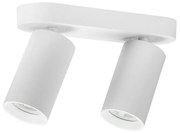 Plafoniera cu 2 Spoturi directionabile Yorli alb