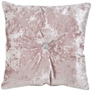 Pernă decorativă 45x45 cm Crushed Velvet Diamante – Catherine Lansfield